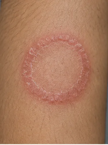 Illustrative educational image related to ringworm & fungal infection treatment