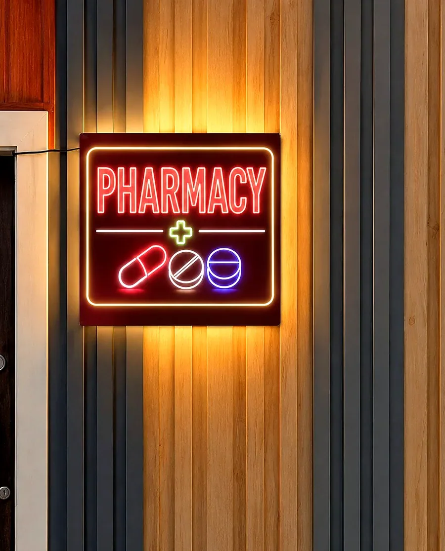 Pharmacy — original clinic photograph, improved framing