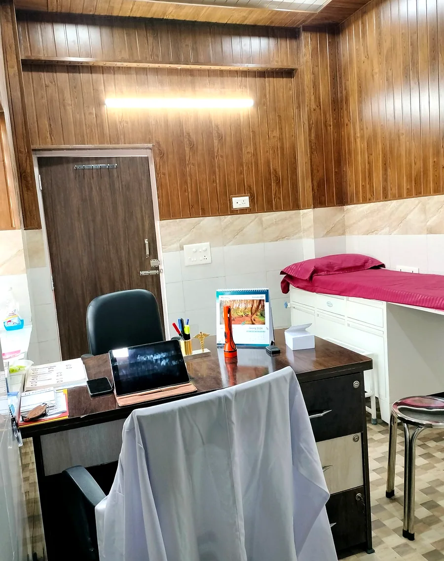 Consultation Room — original clinic photograph, improved framing
